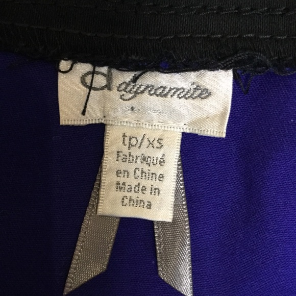 🌹3/25🌹Dynamite, Cotton Stretch Fabric ,Zipper closure - Picture 6 of 7